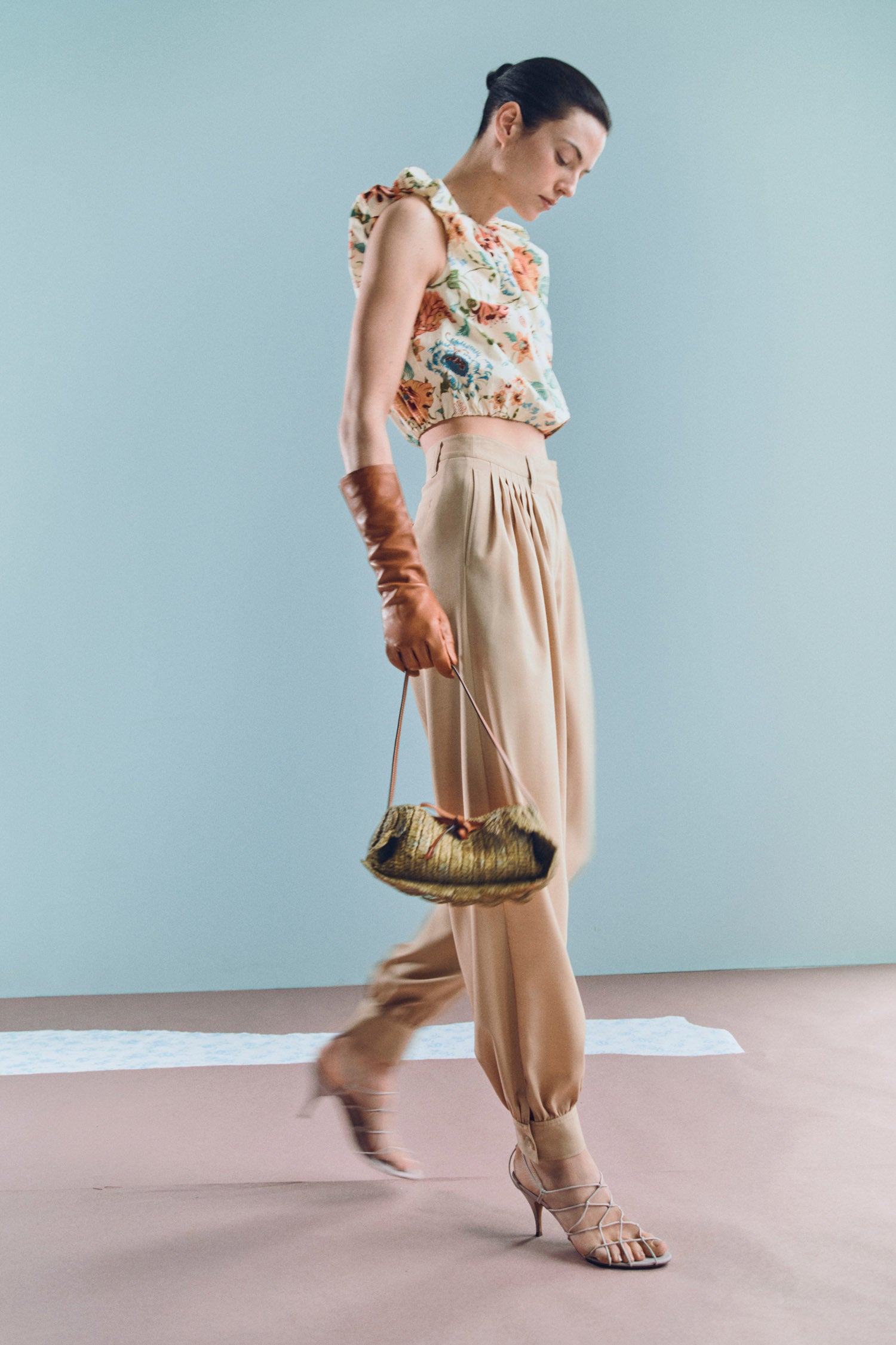 Gracie Cotton Top - Abalone