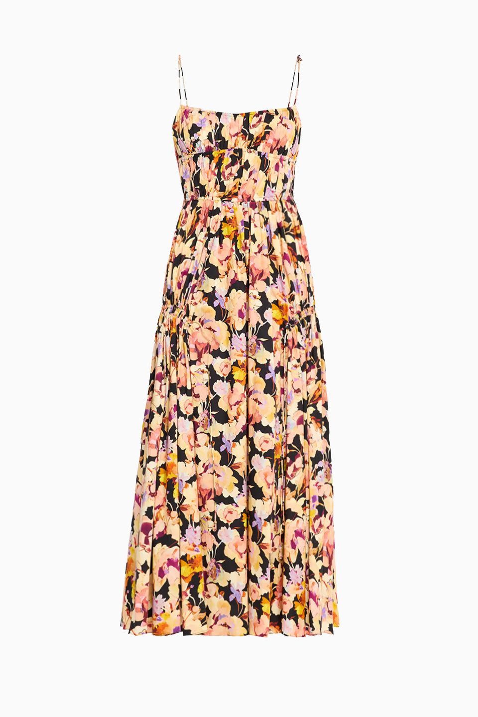 Vidri Cotton Cami Dress - Night Bloom