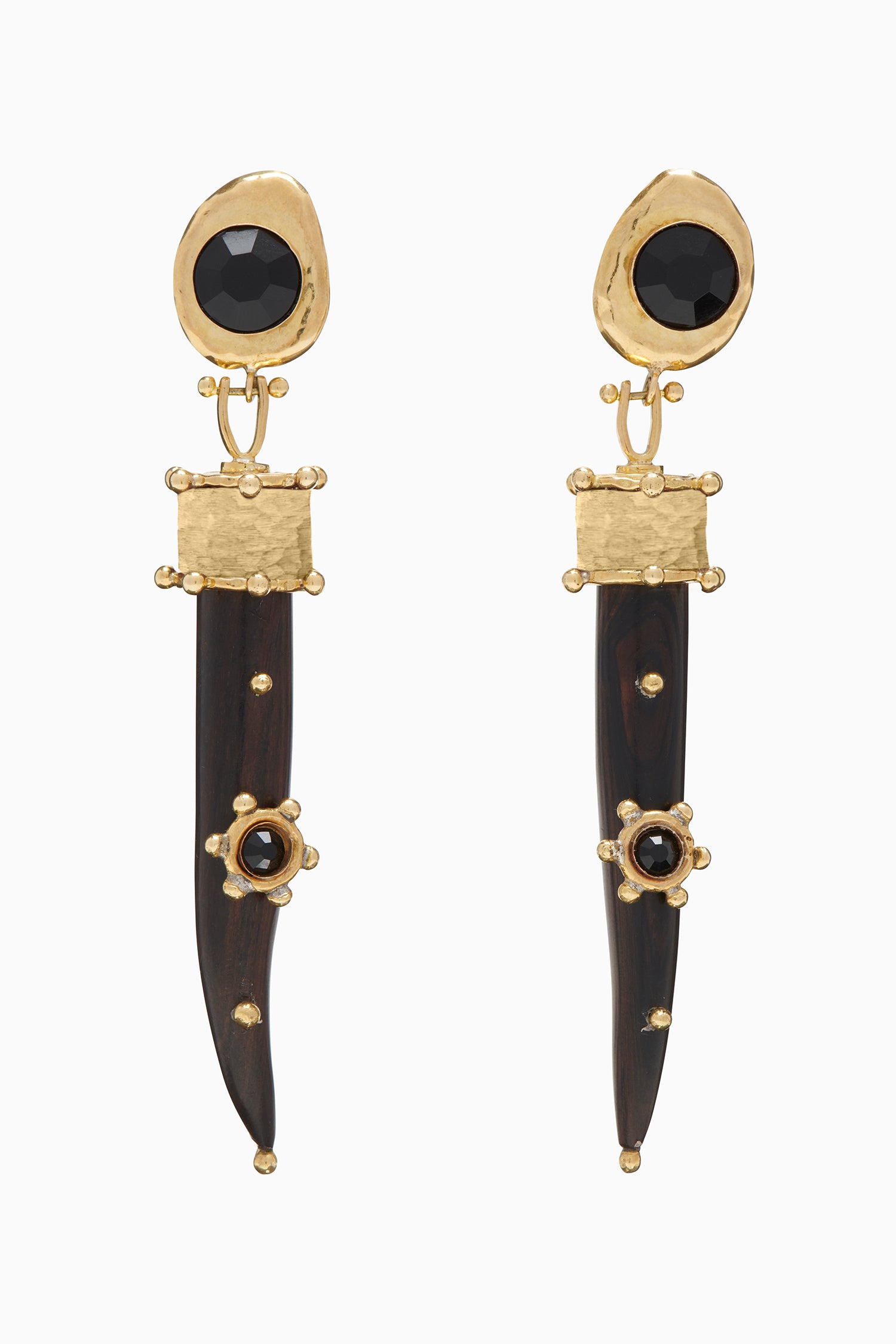 Ulla Johnson Bahira Pendant Earring - Ebony