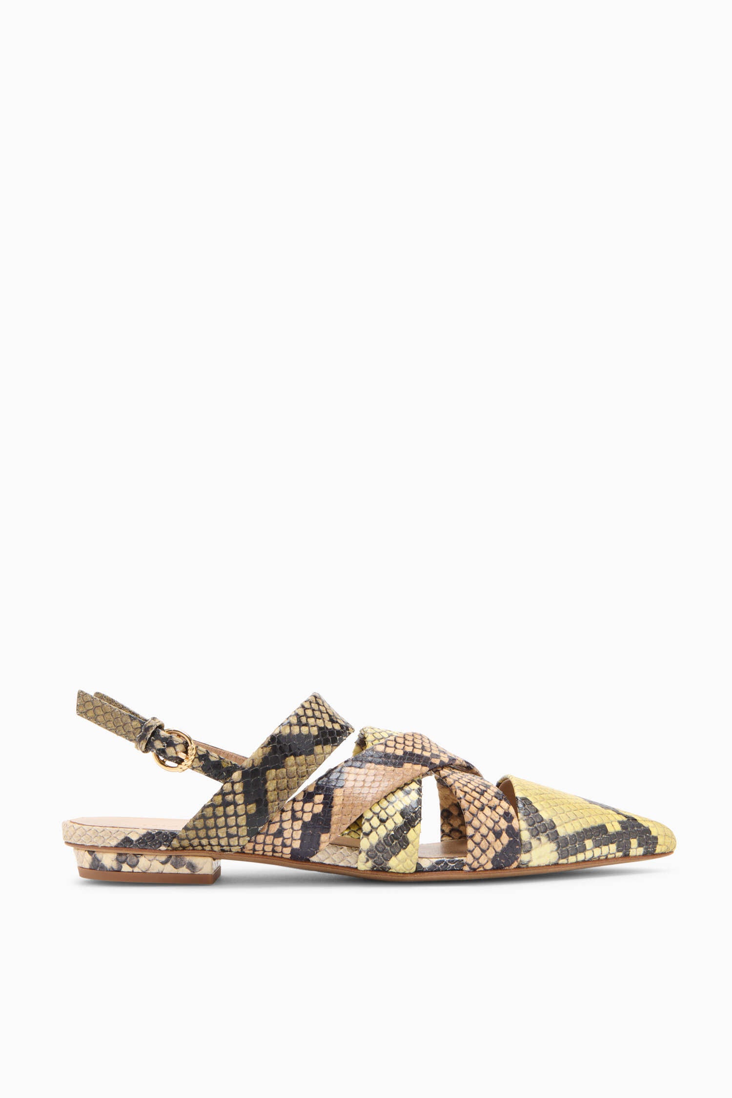 Ulla Johnson Tallulah Woven Flat - Mixte Python