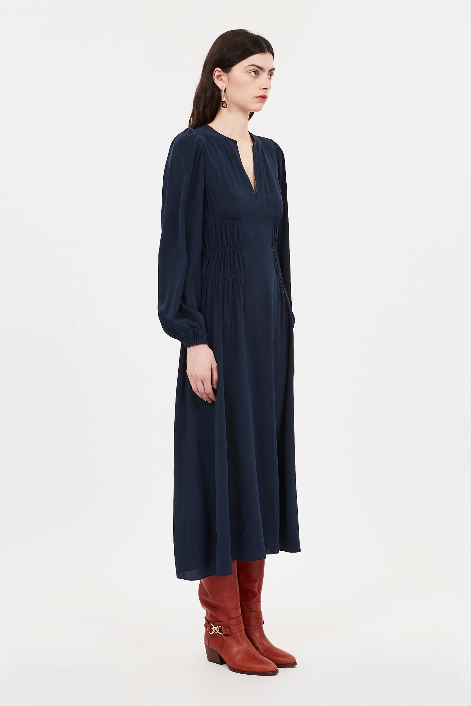 Ulla Johnson Rouen Dress - Midnight