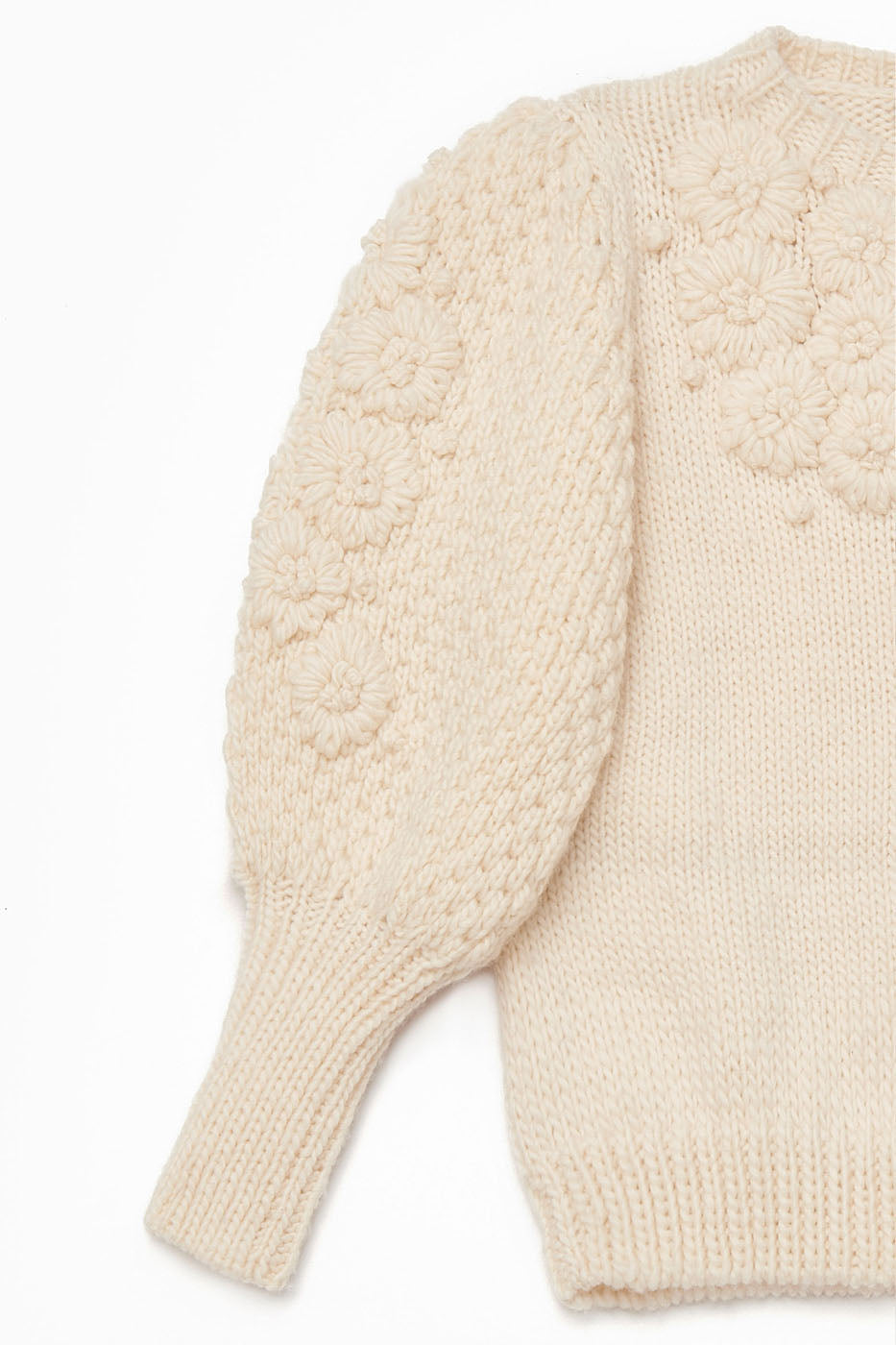 Capri Girls Sweater - Cream