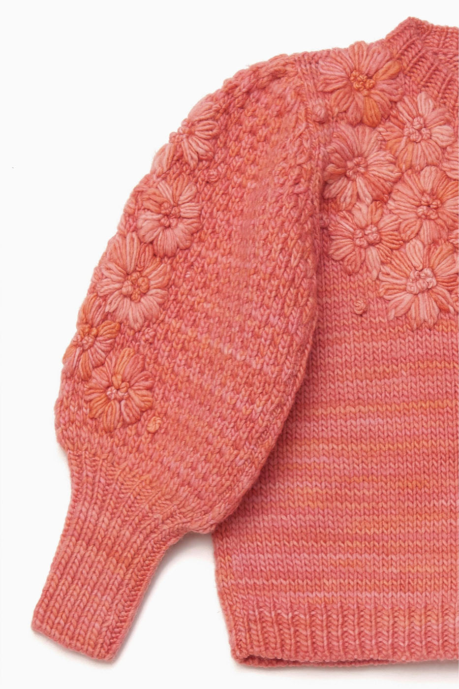 Capri Girls Sweater - Rose