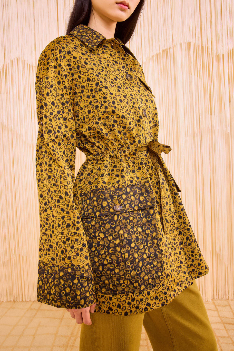 Sammar Car Coat - Lynx