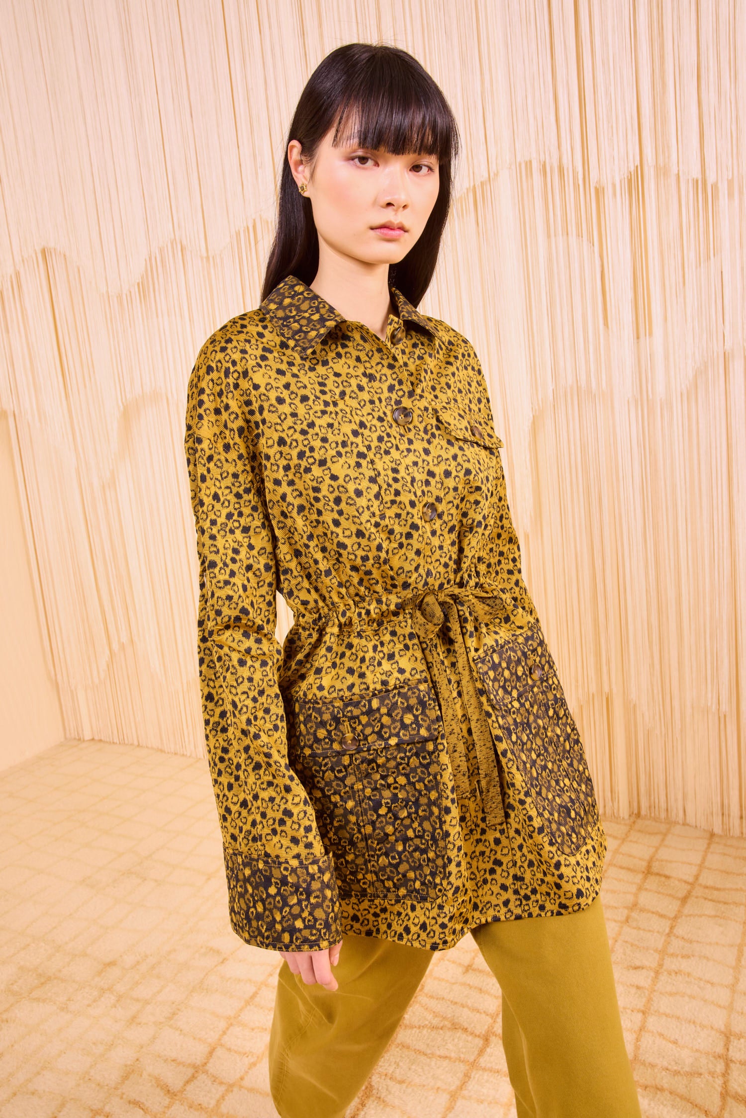 Sammar Car Coat - Lynx