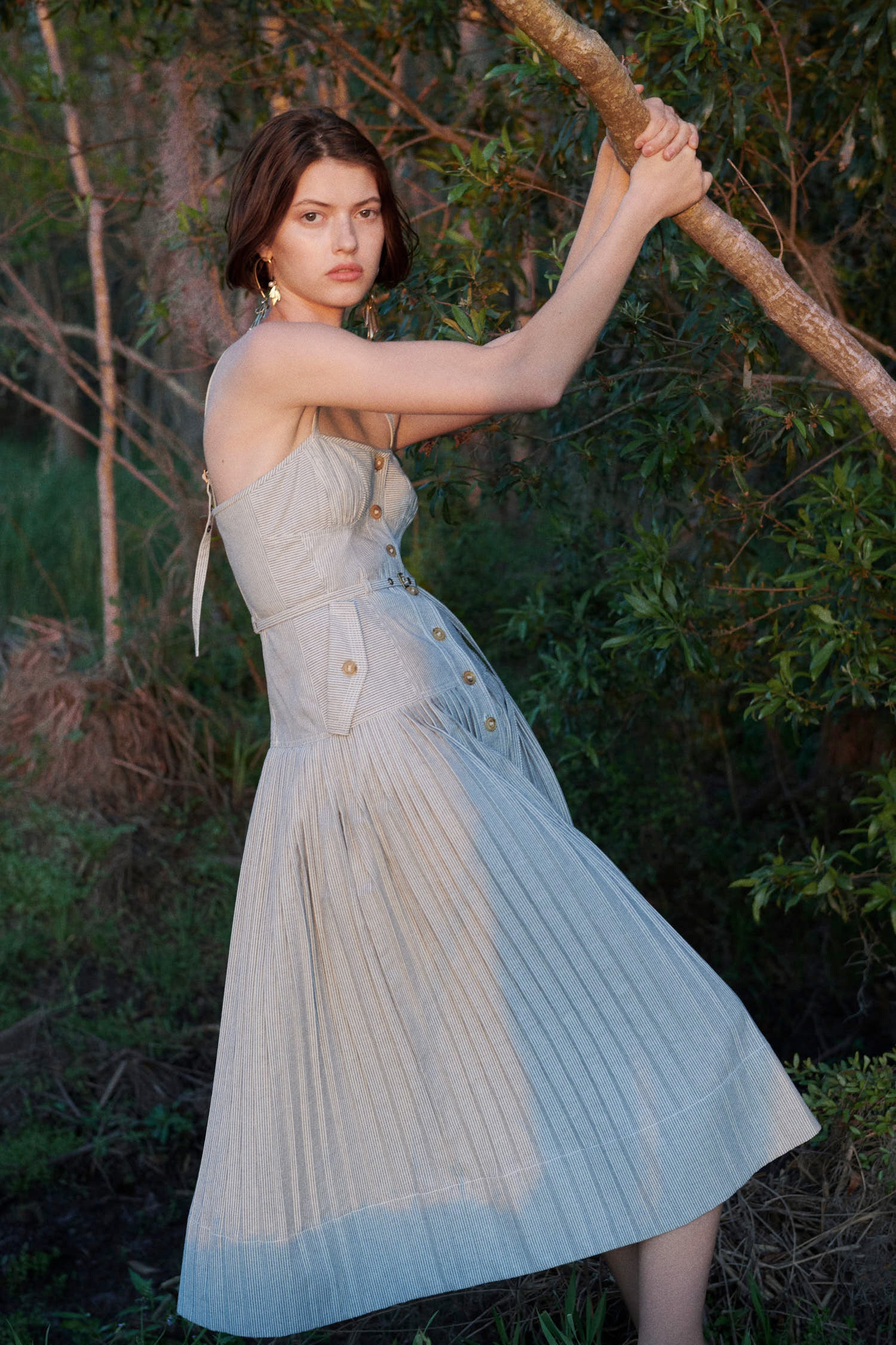 Cleo Dress - Granite