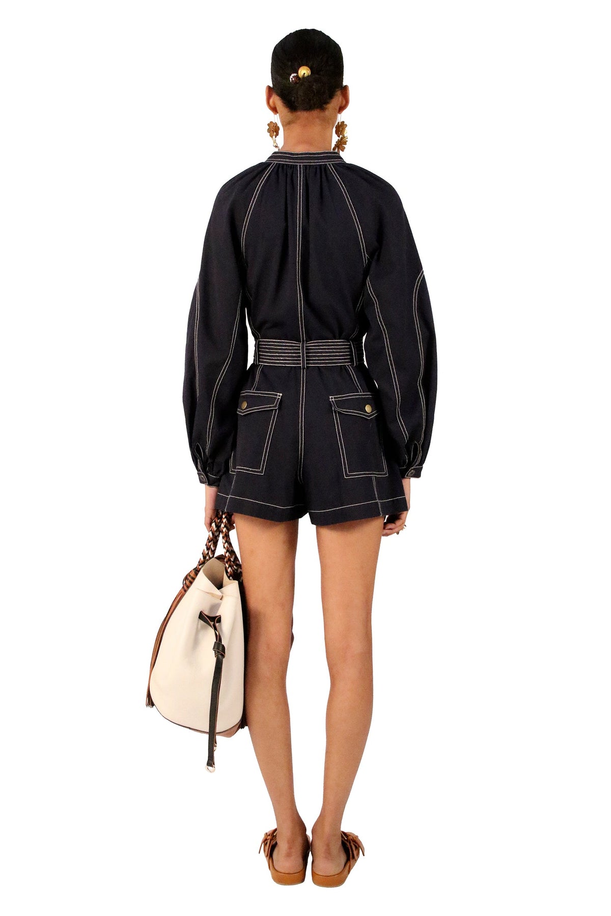 Piper Playsuit - Midnight