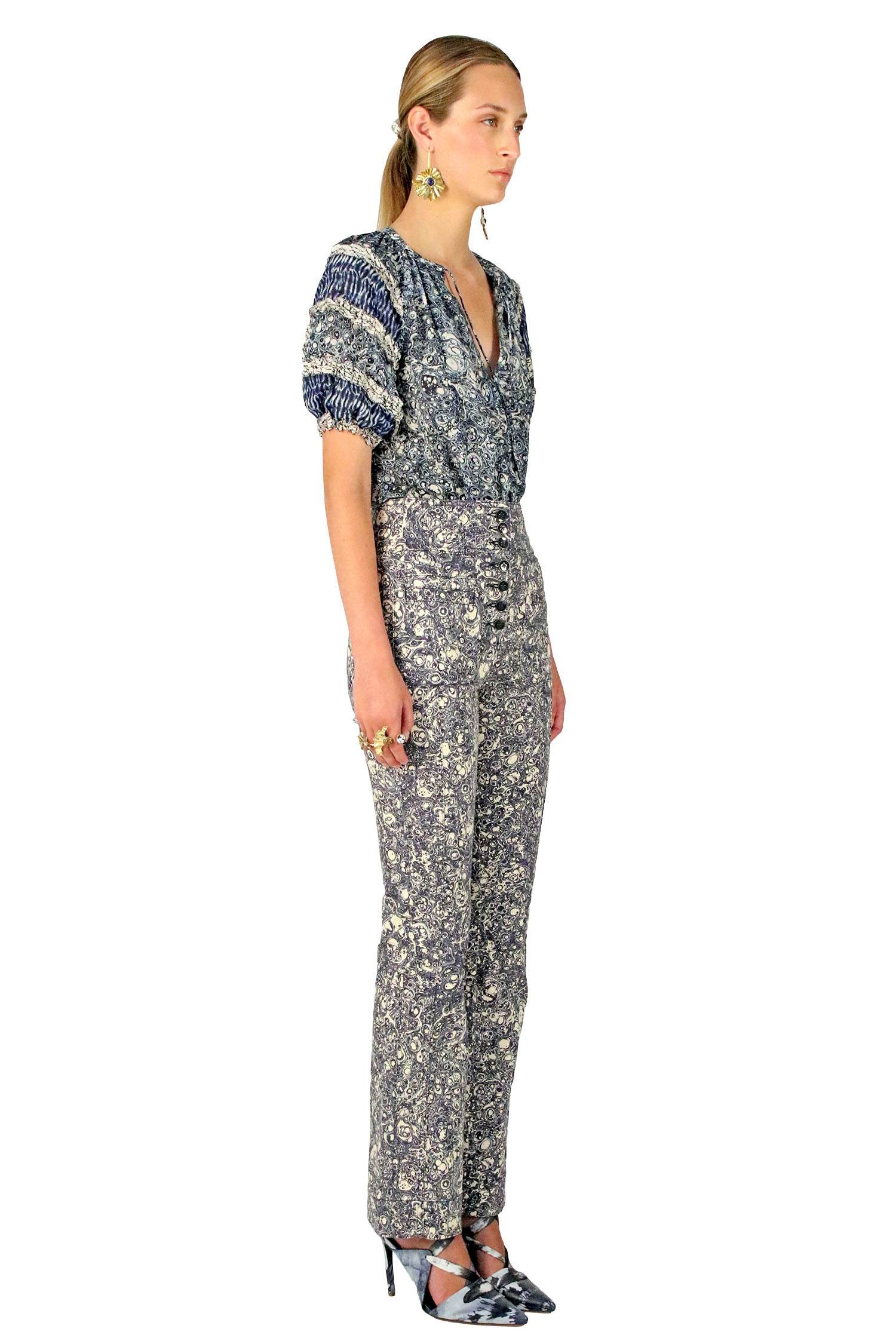 Ulla Johnson Aiko Top - Indigo