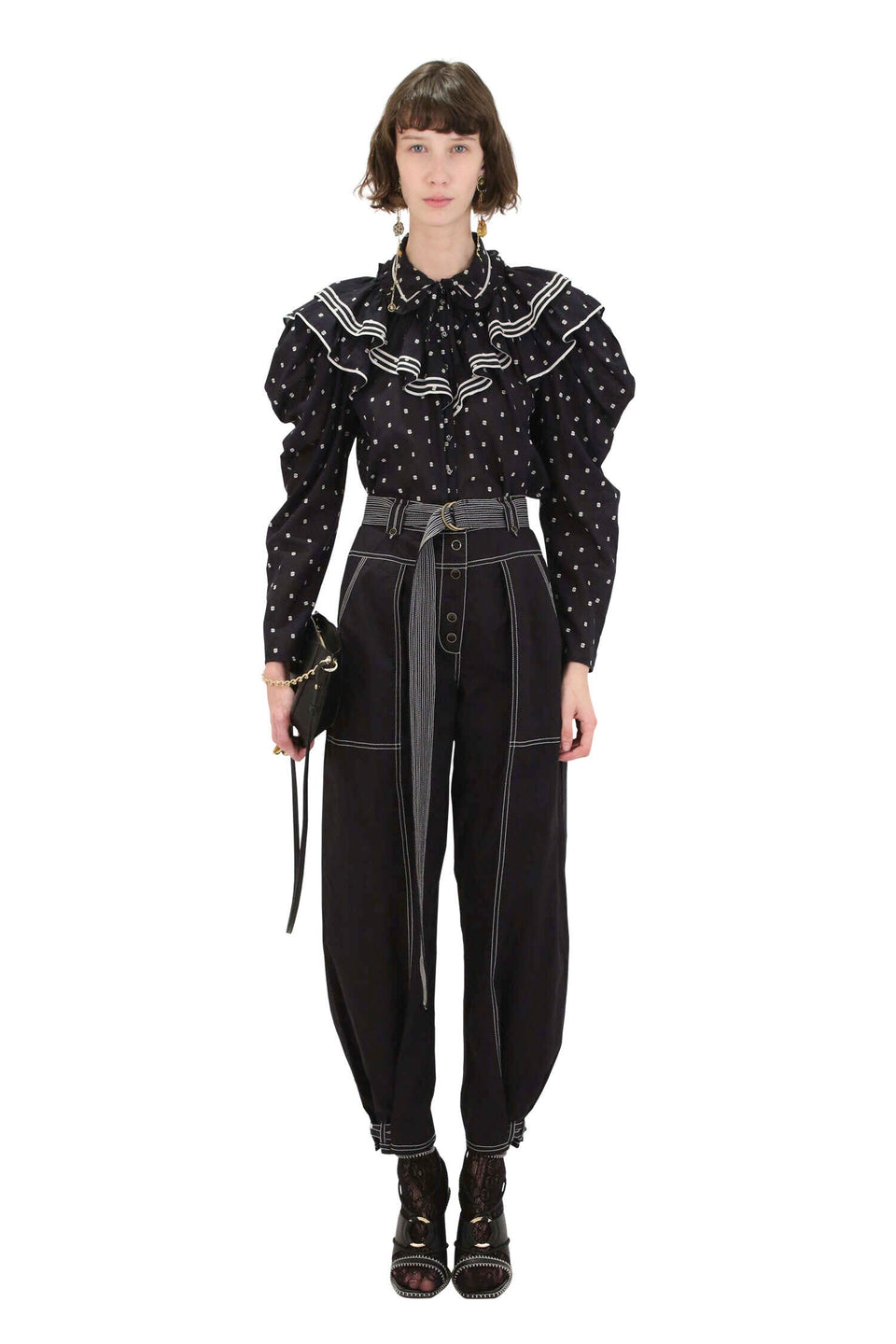 Charline Pants - Raven