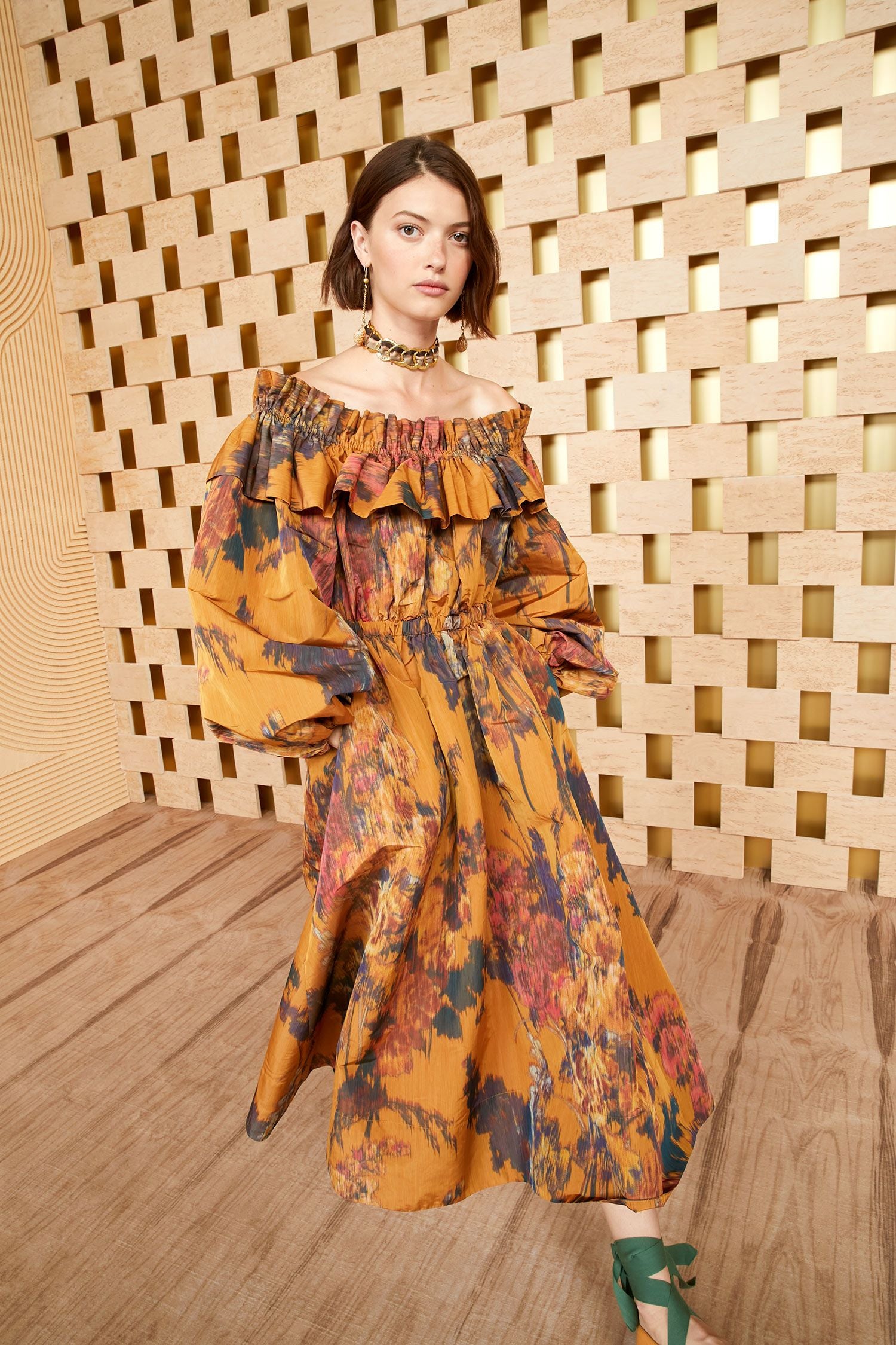 Adelina Dress - Daylily - Ulla Johnson