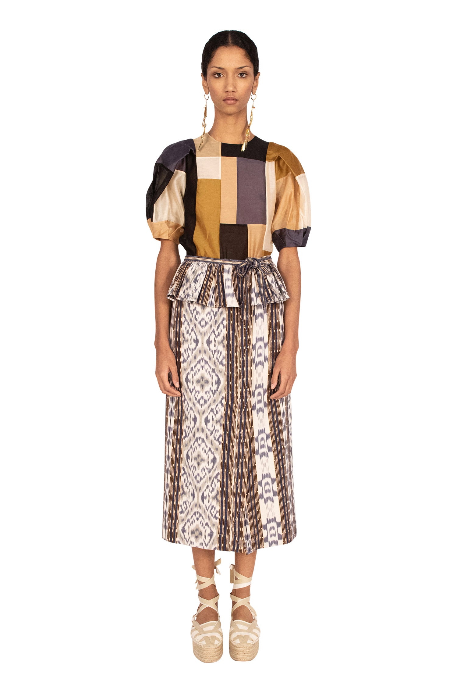 Ulla Johnson Gaia Top - Patchwork