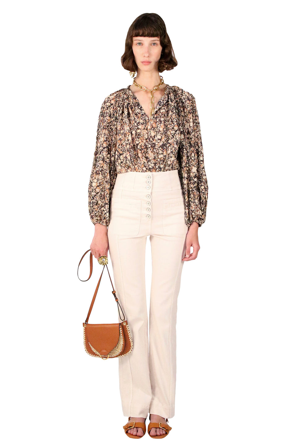 Kana Blouse - Marble