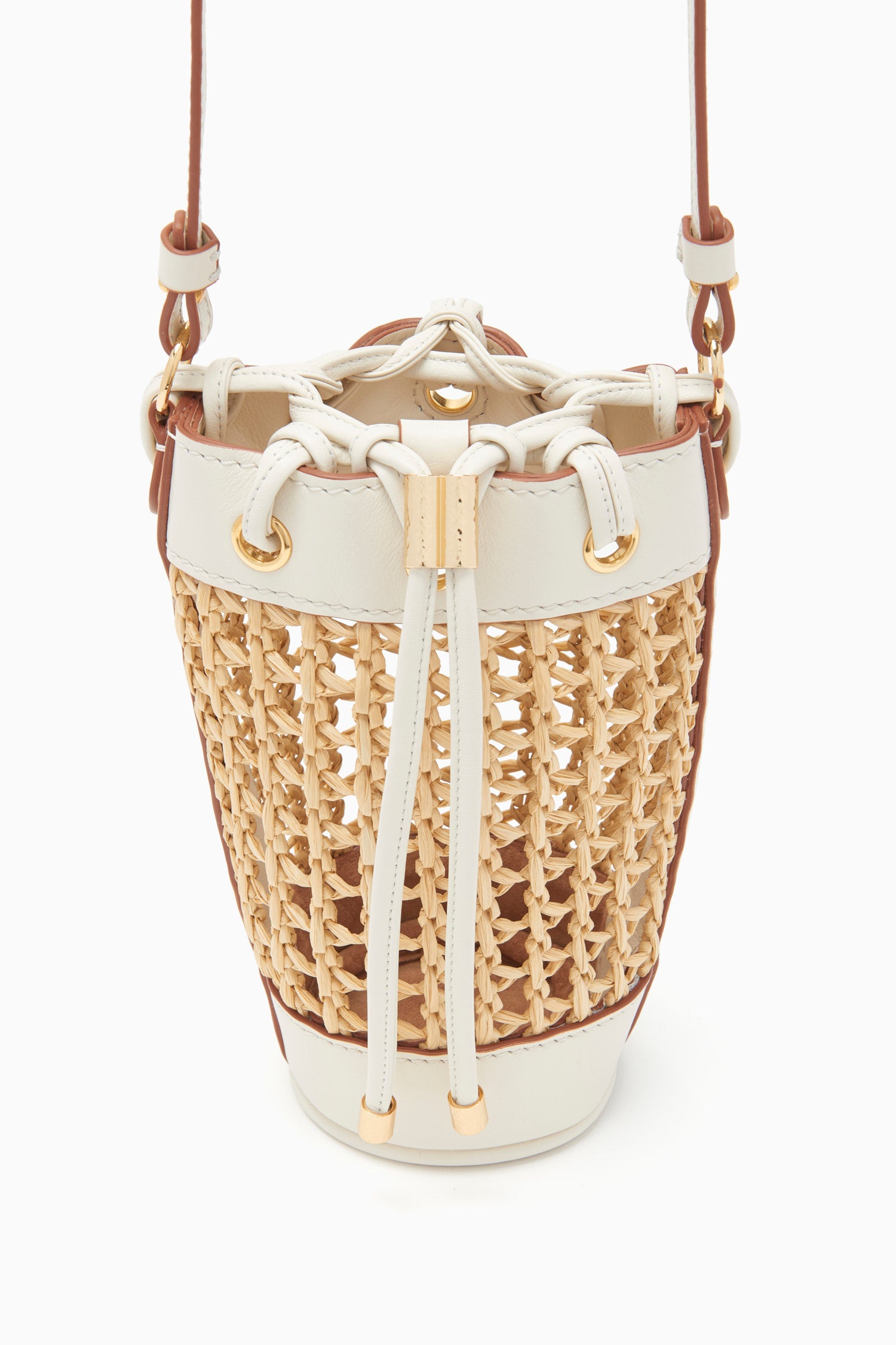 Ulla Johnson Willow Bottle Carrier - Natural Ivory