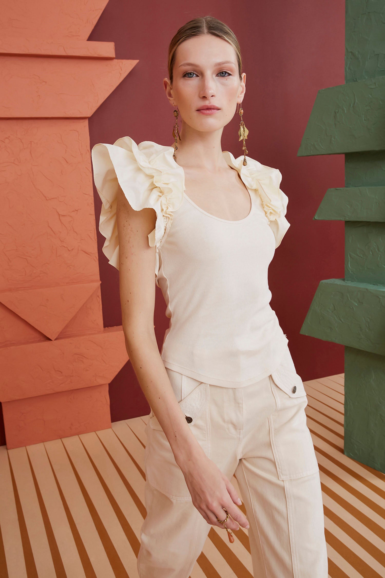 Ulla Johnson Koa Top - Cream