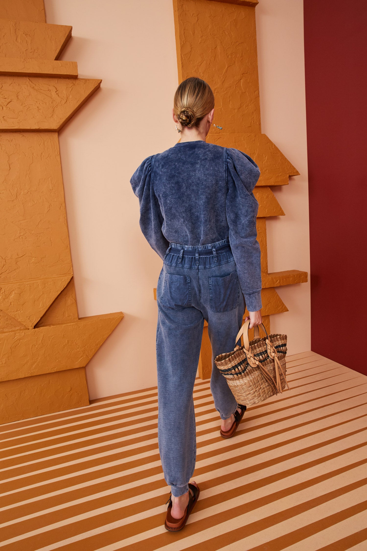 Ulla Johnson Payton Pant - Indigo Acid