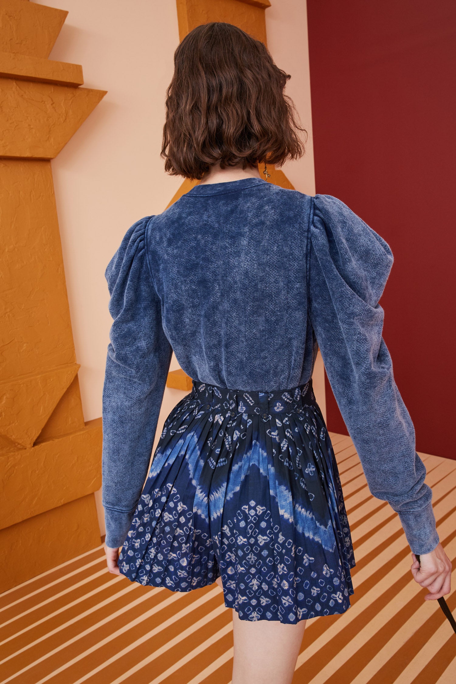 Ulla Johnson Harper Pullover - Indigo Acid