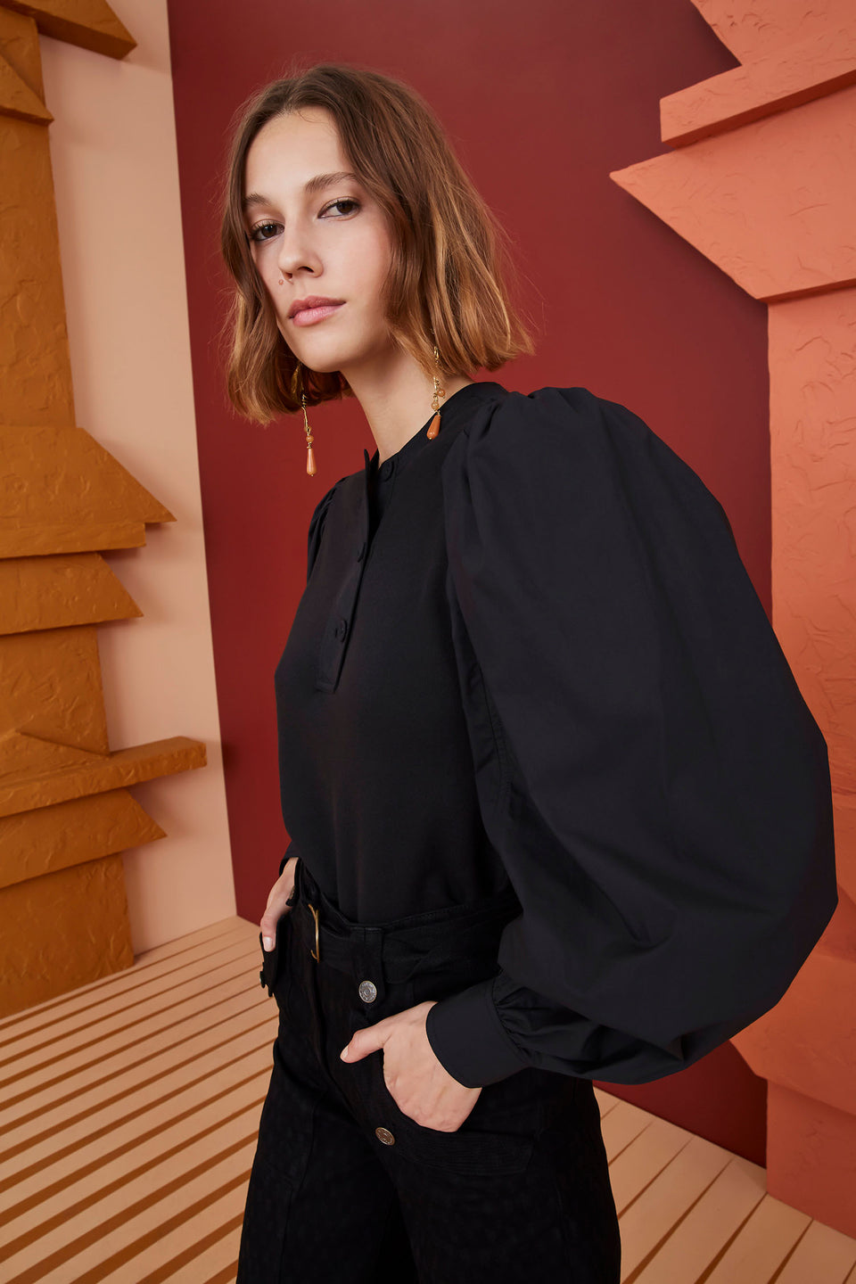 Kyra Pullover - Noir