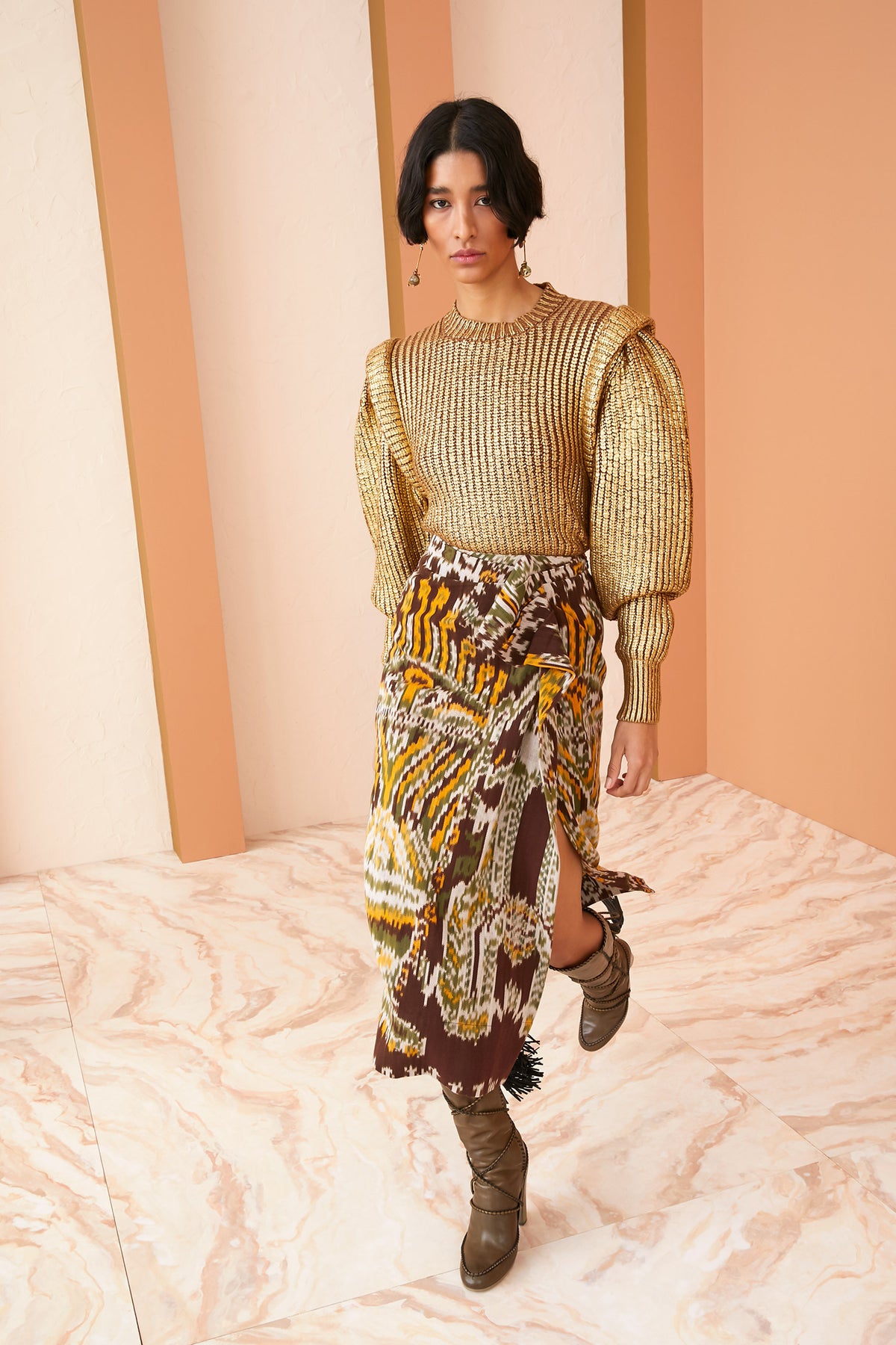 Victoire Pullover - Gold