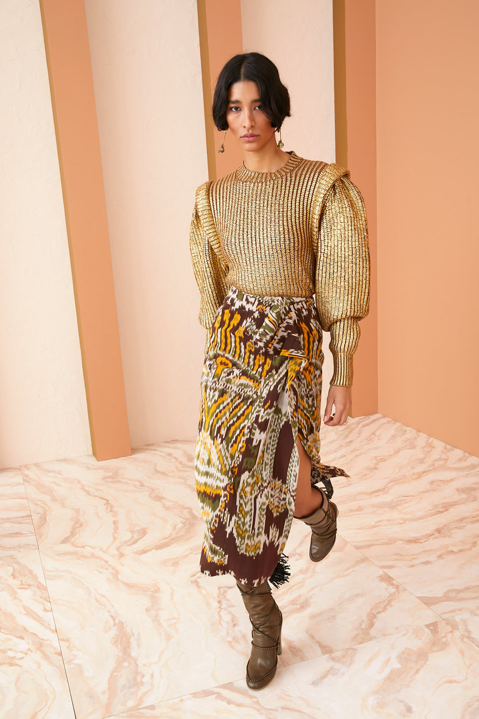 Victoire Pullover - Gold