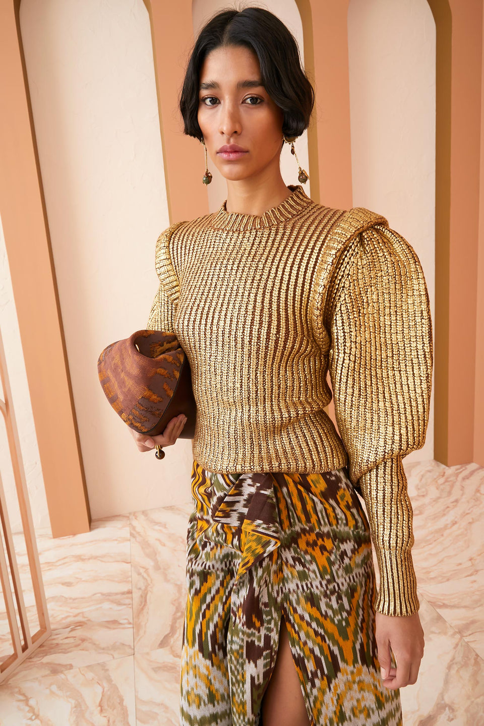 Victoire Pullover - Gold