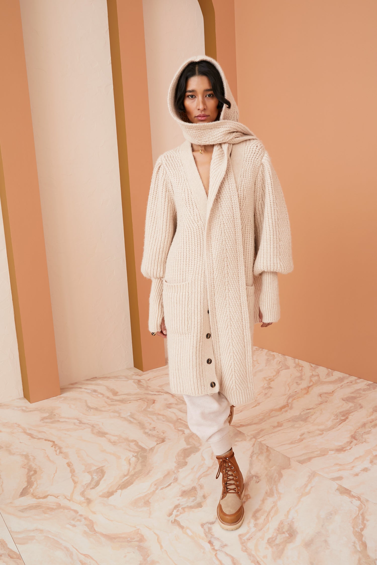 Ulla Johnson Rayne Hood - Limestone