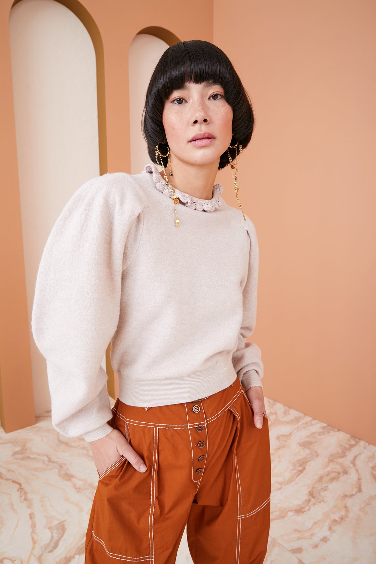 Josie Pullover - Ivory