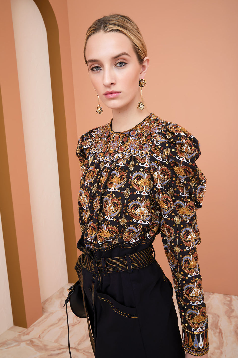 Alisha Blouse - Moonlit