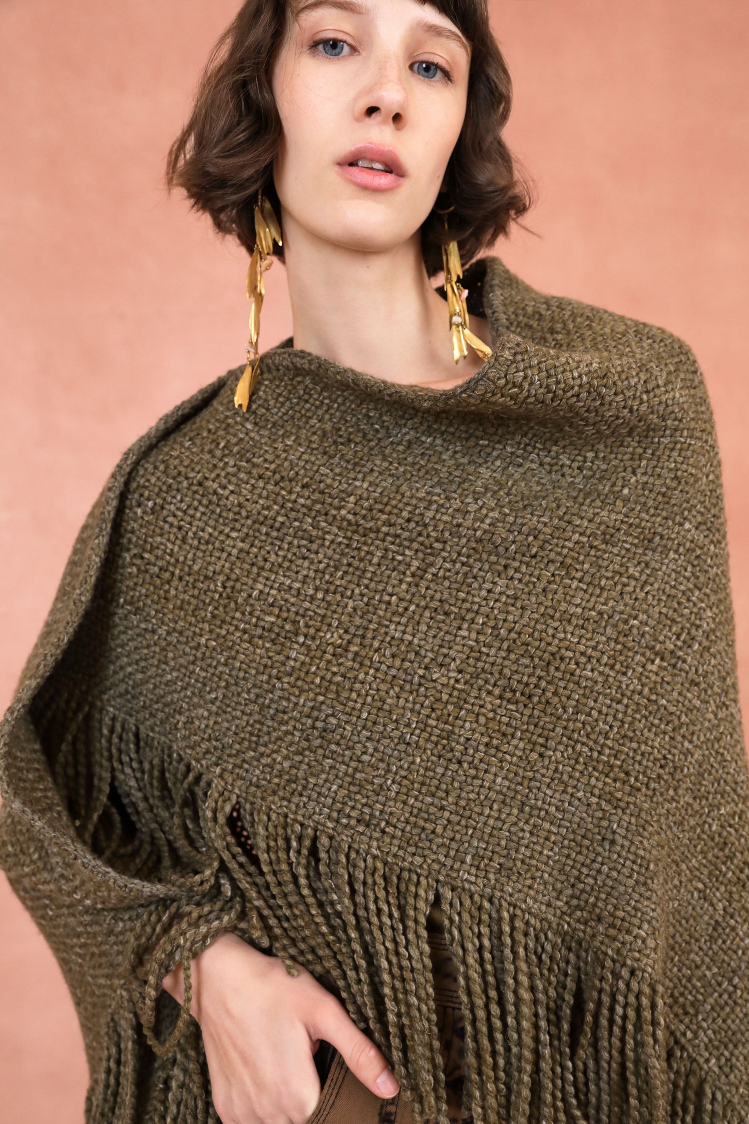 Ulla Johnson Martina Shawl - Olive