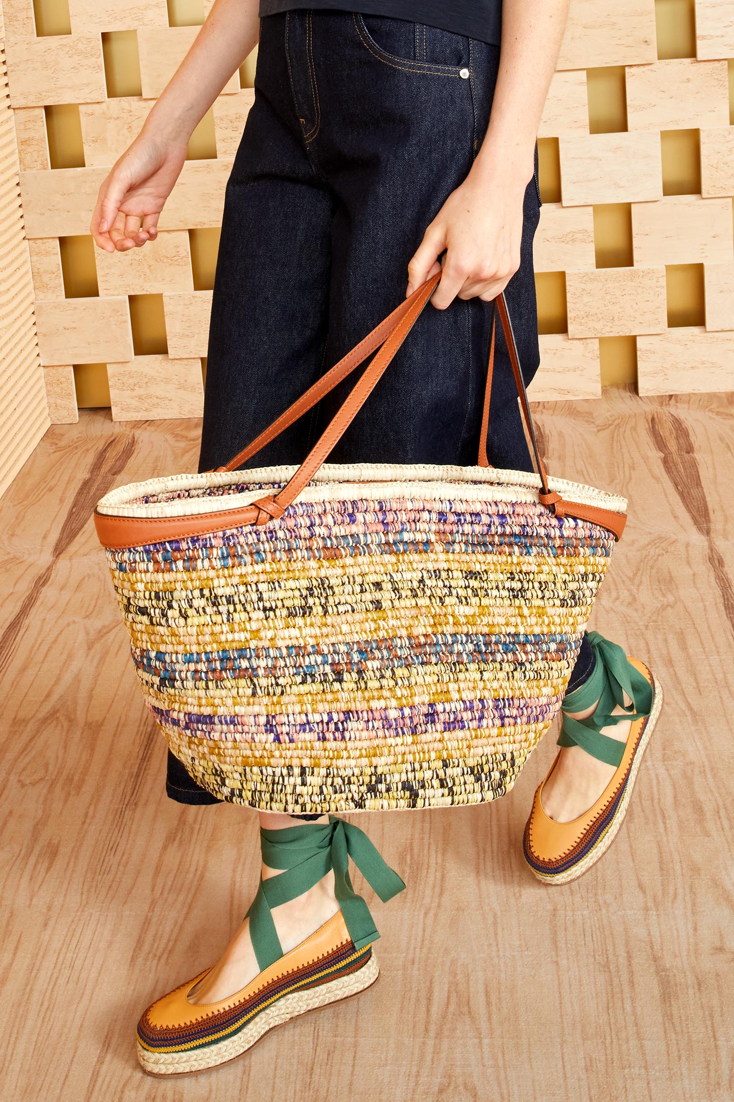 Ulla Johnson Mallorca Carryall - Mosaic