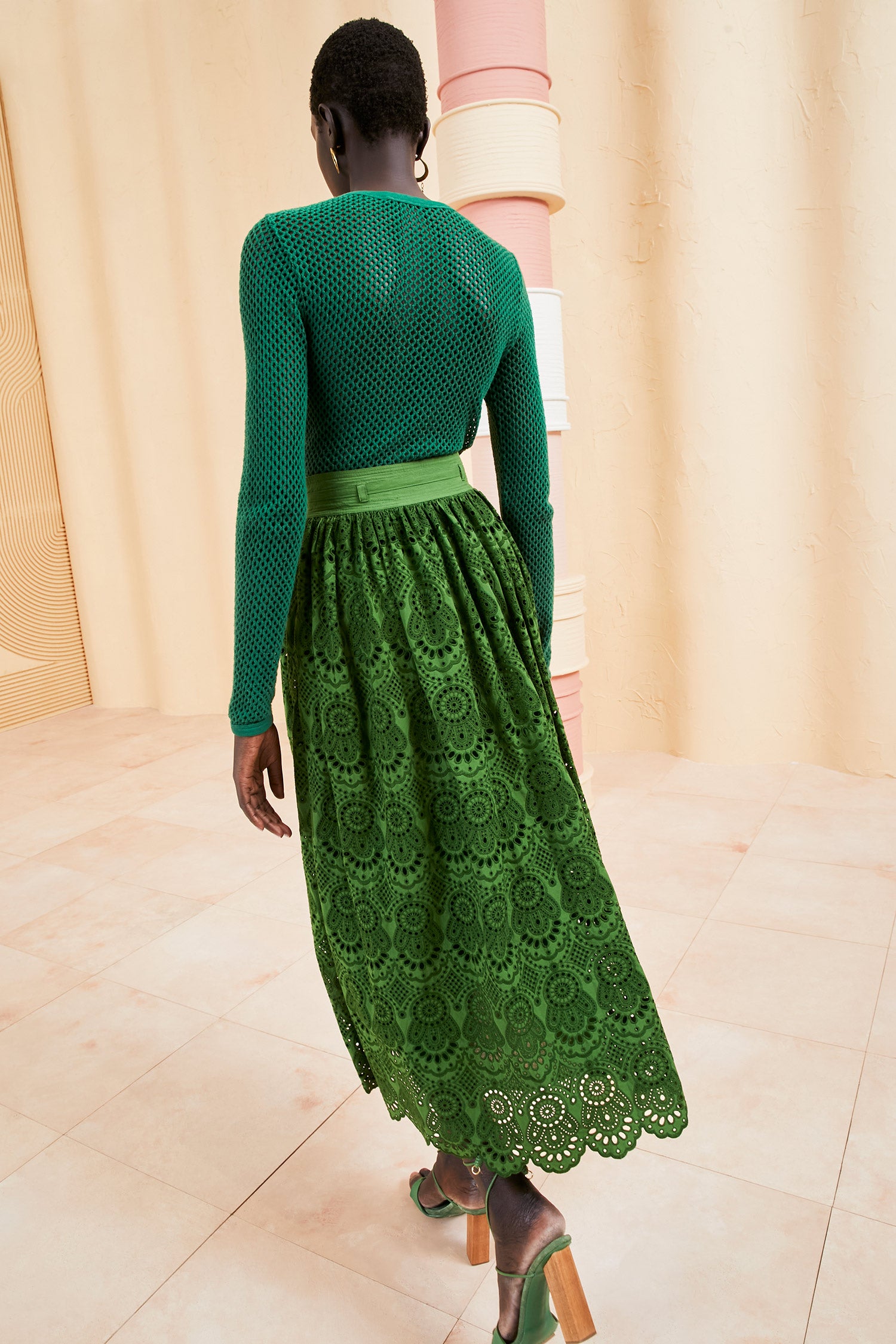 Ulla Johnson Clarabella Skirt - Lichen