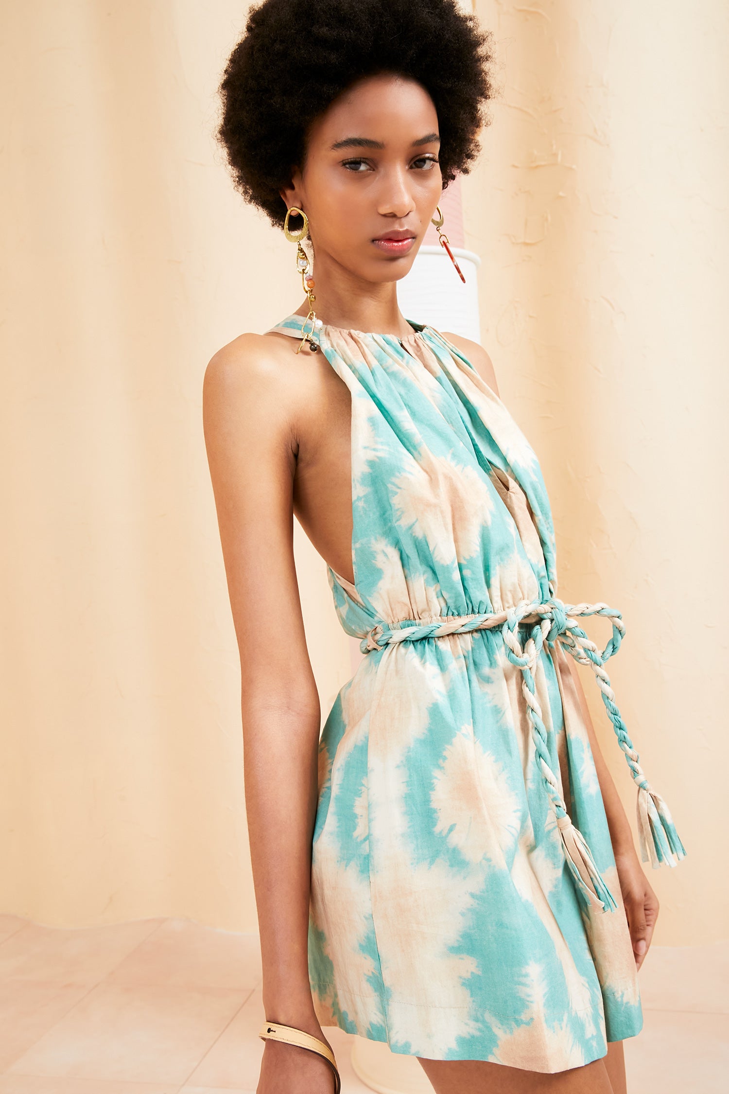 Ulla Johnson Shaina Romper - Calcite