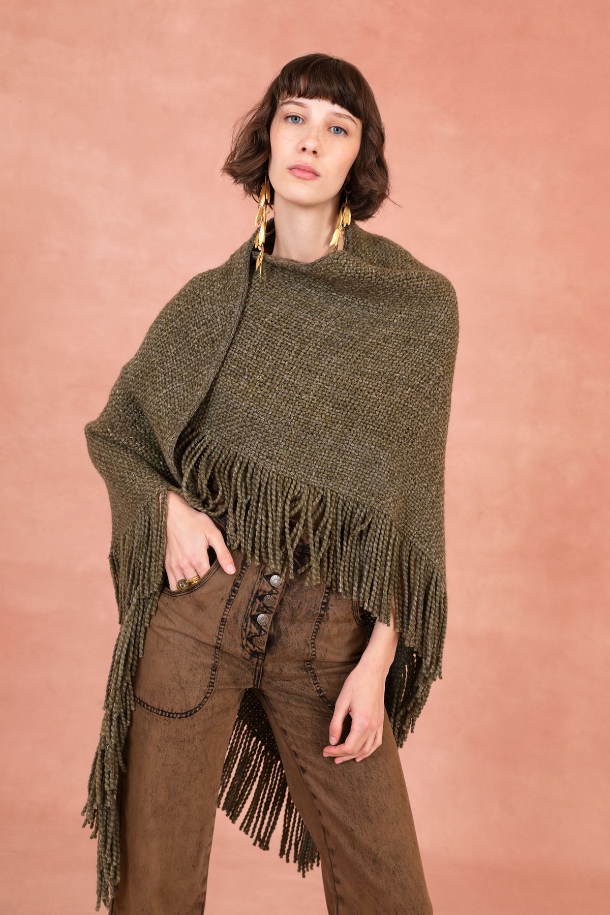 Martina Shawl - Olive