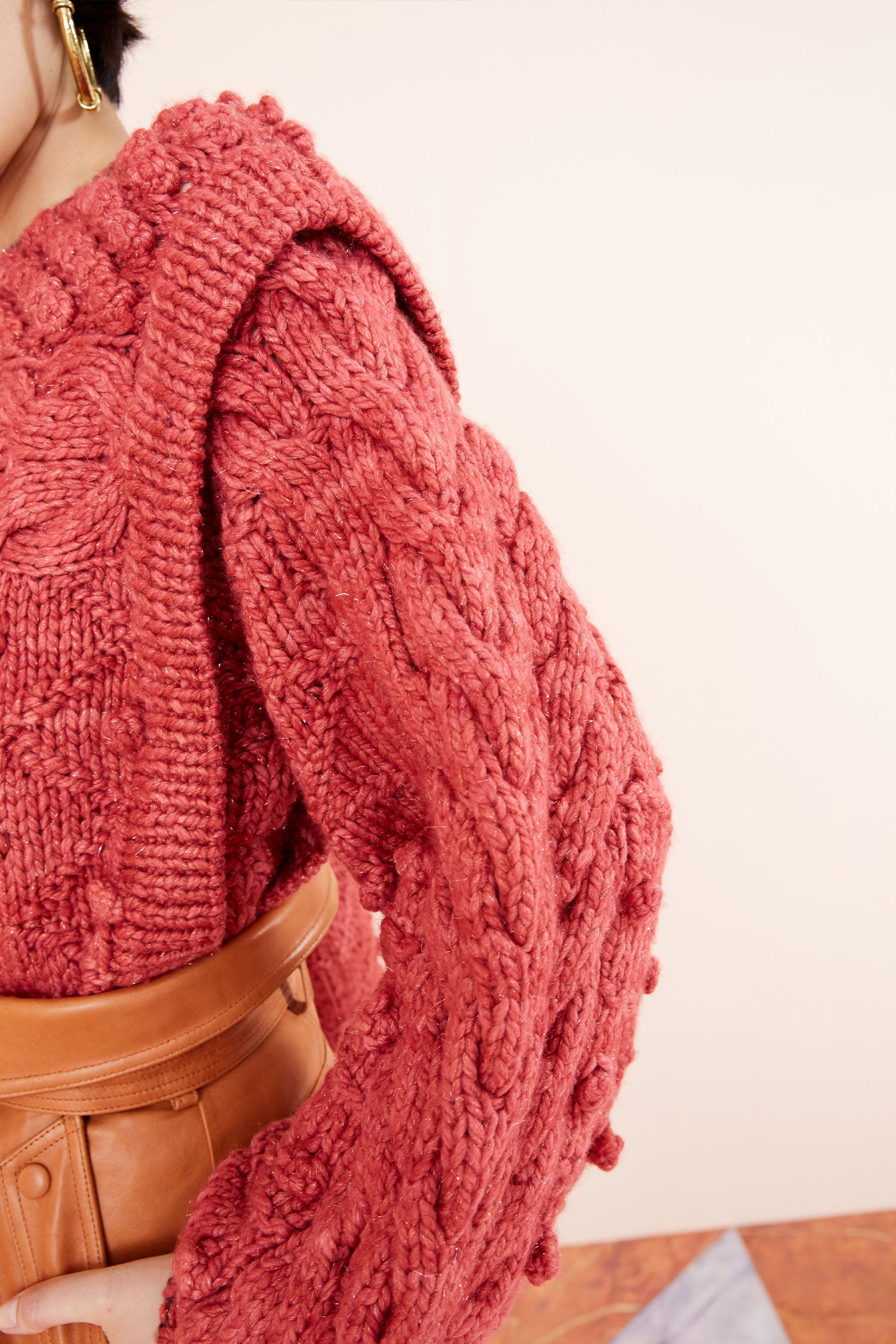 Ulla Johnson Mathilda Pullover - Coral
