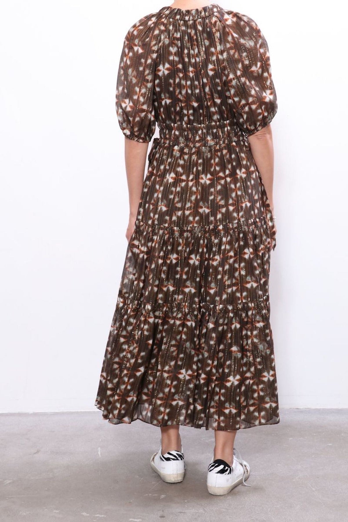 Tunis Dress - Olive Prism