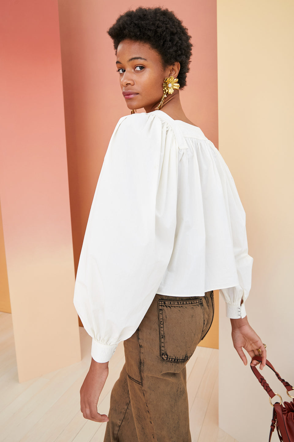 Amaris Blouse - Blanc