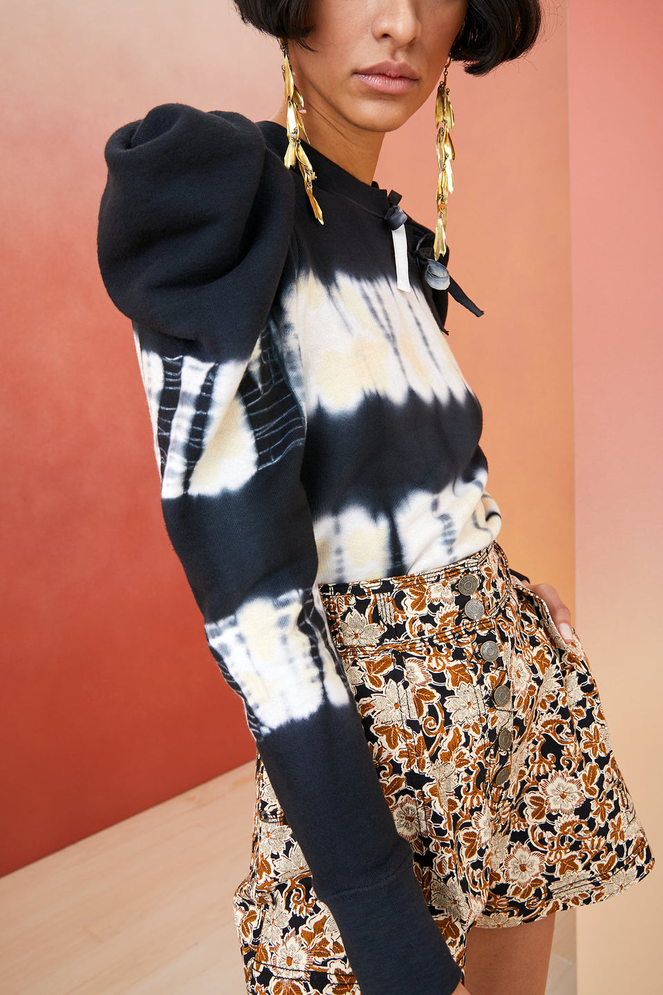 Harper Pullover - Atlantic Tie Dye