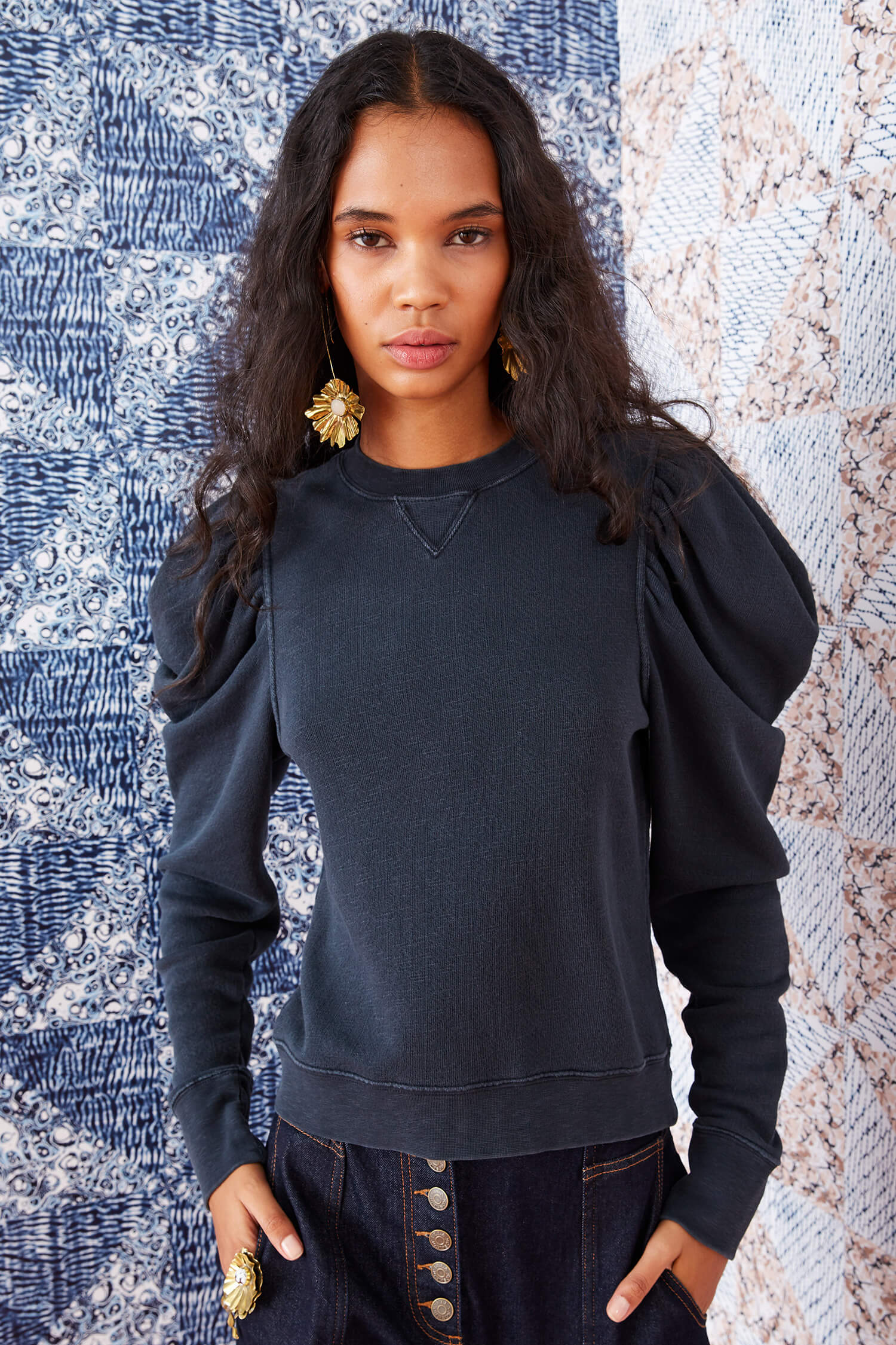 Ulla Johnson Alair Pullover - Onyx