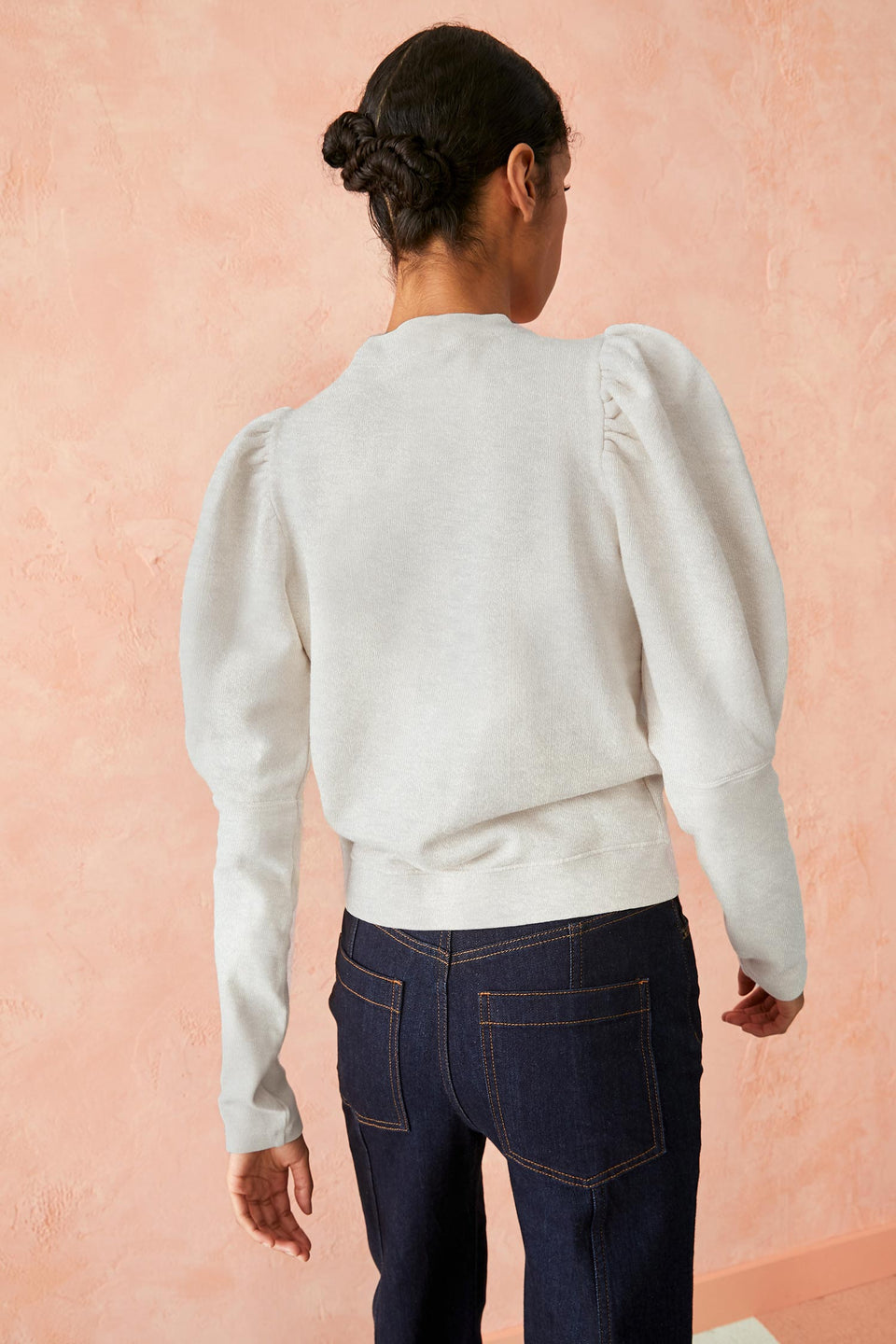 I Love New York Philo Pullover - Light Heather Grey