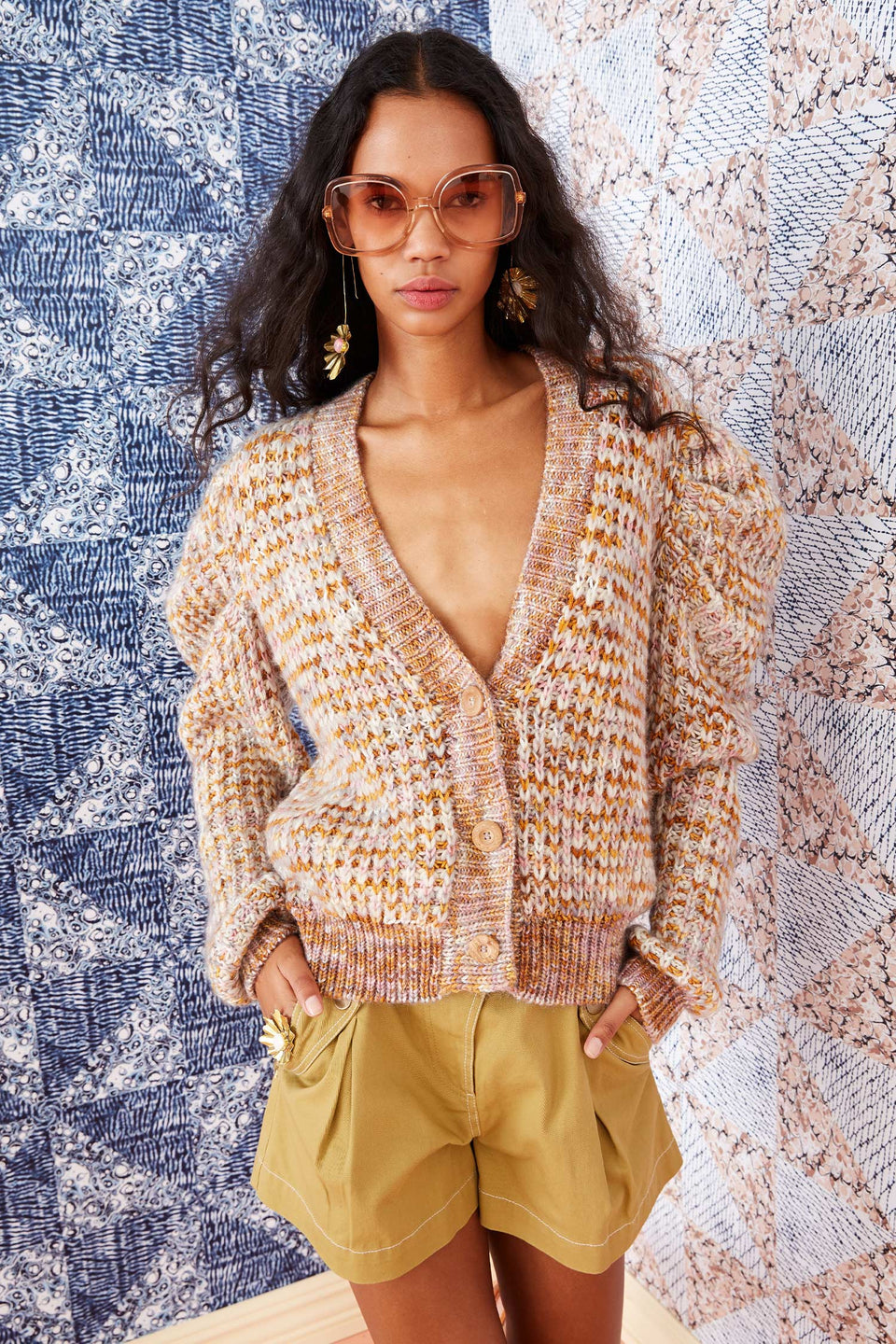 Fiora Cardigan - Fawn