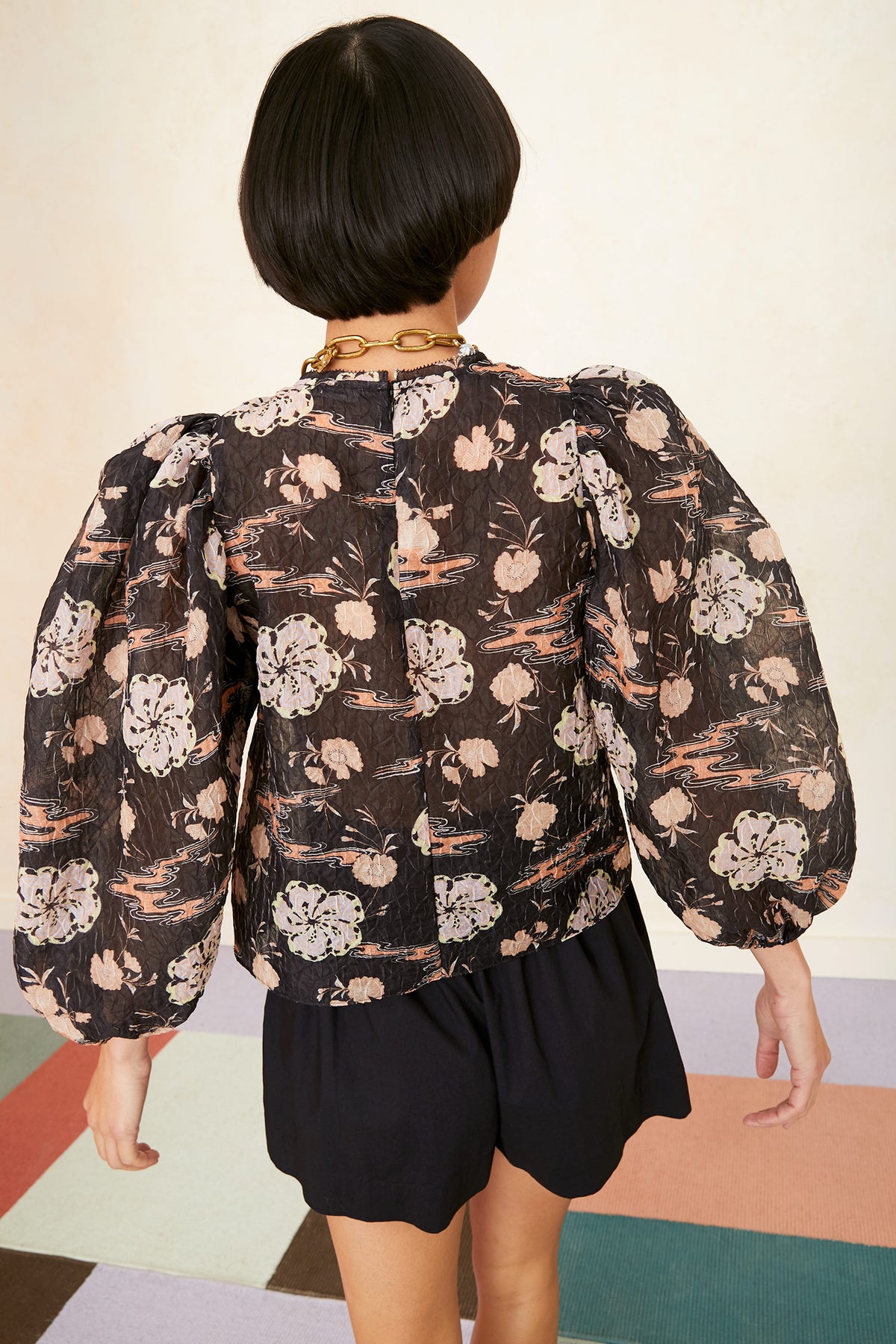 Eliza Blouse - Onyx