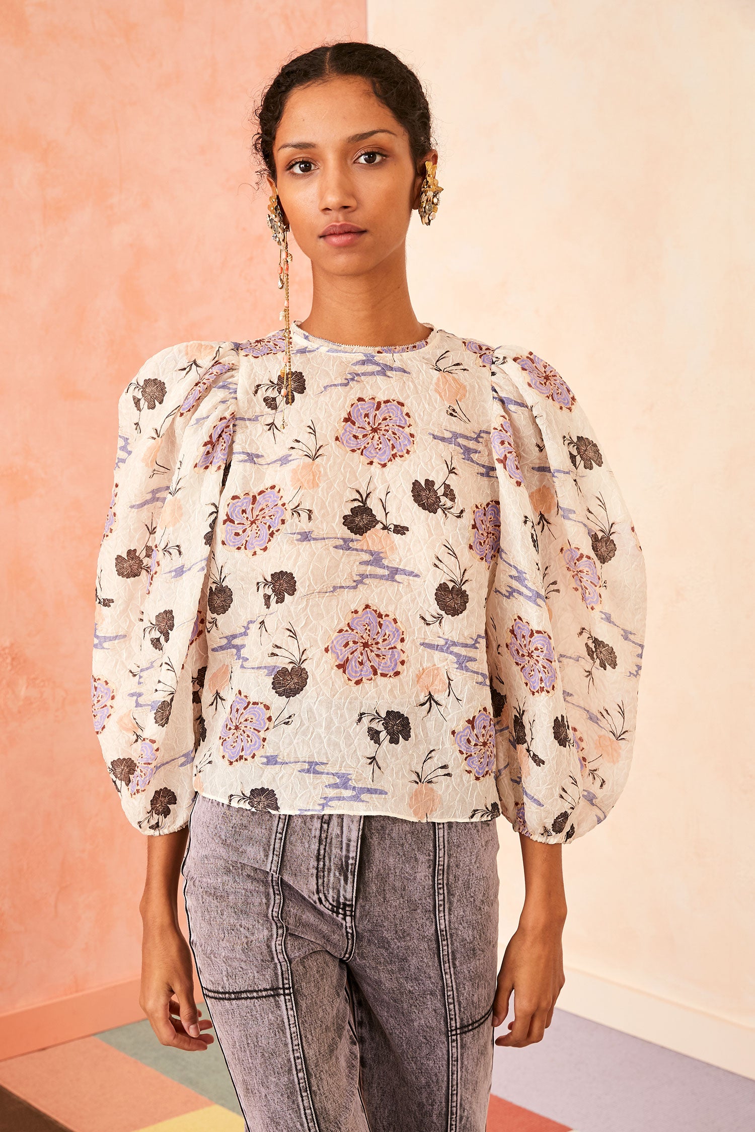 Ulla Johnson Eliza Blouse - Quartz