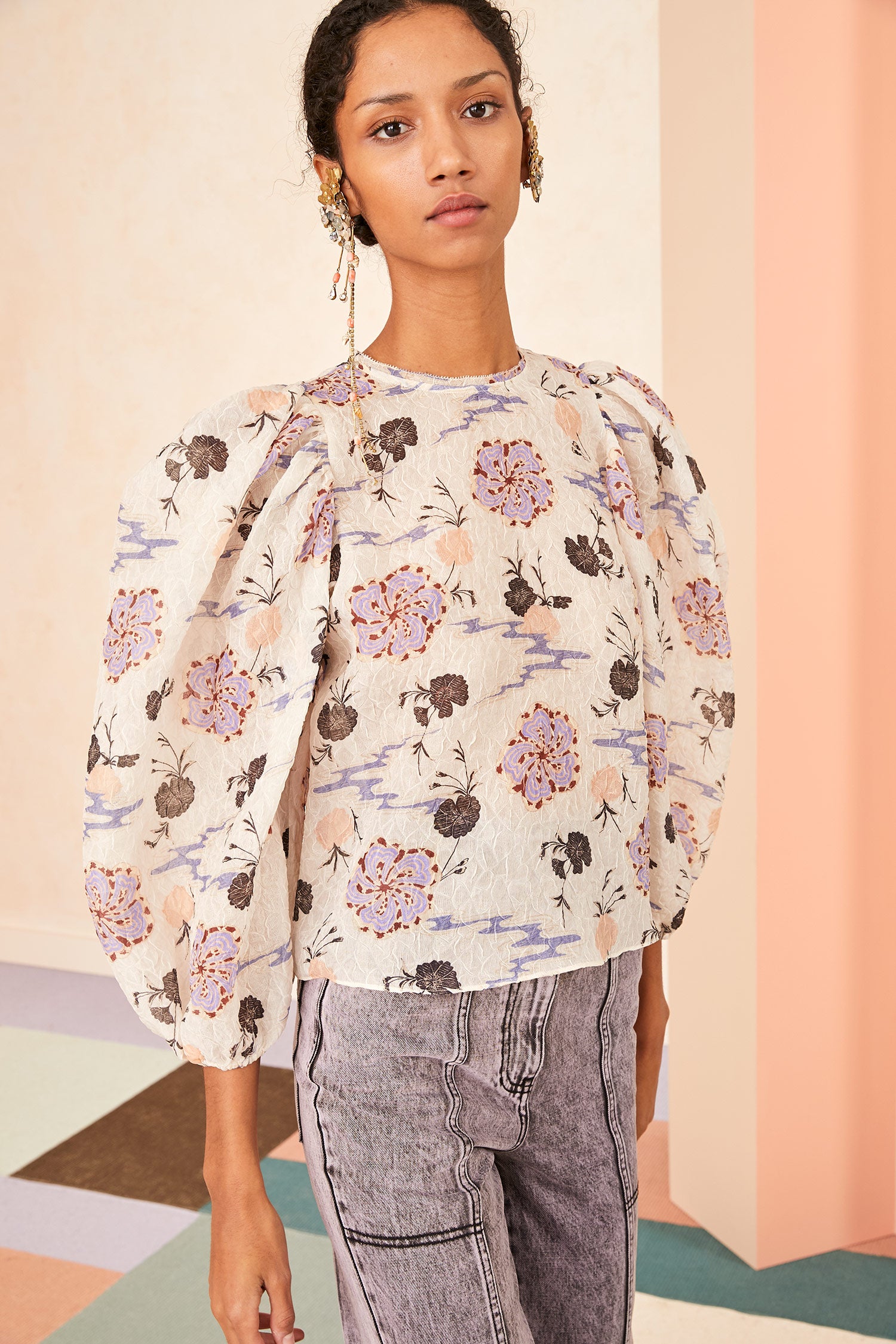 Ulla Johnson Eliza Blouse - Quartz