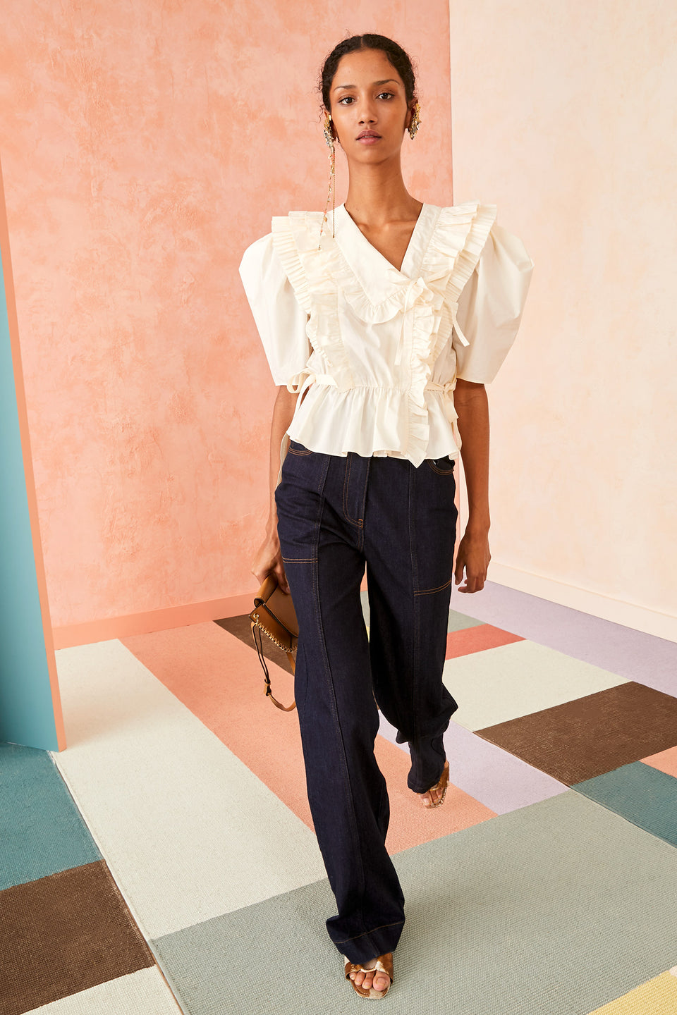 Amata Blouse - Blanc