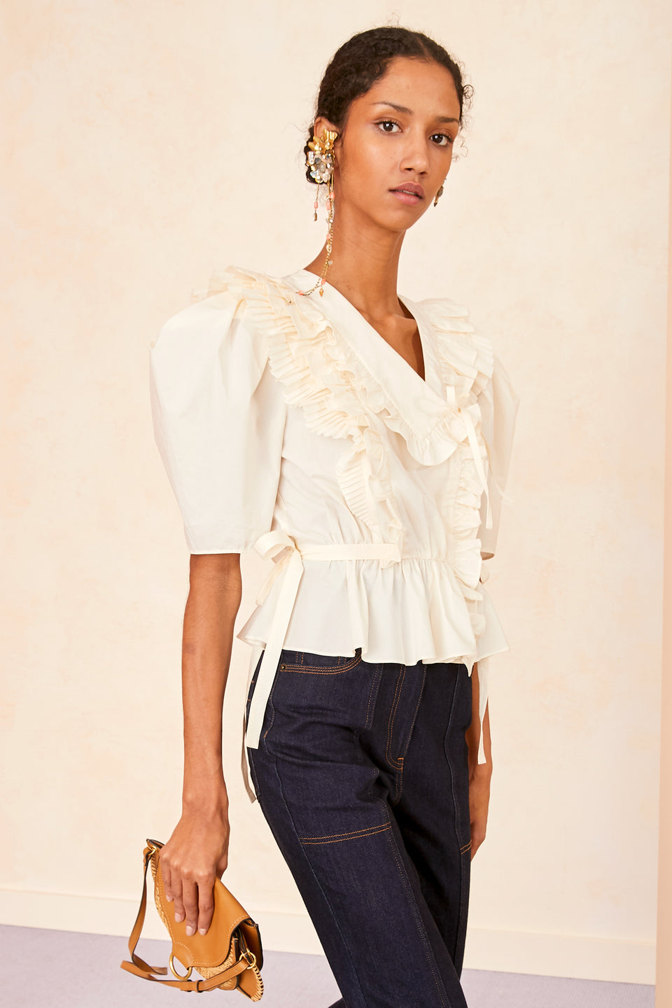 Amata Blouse - Blanc