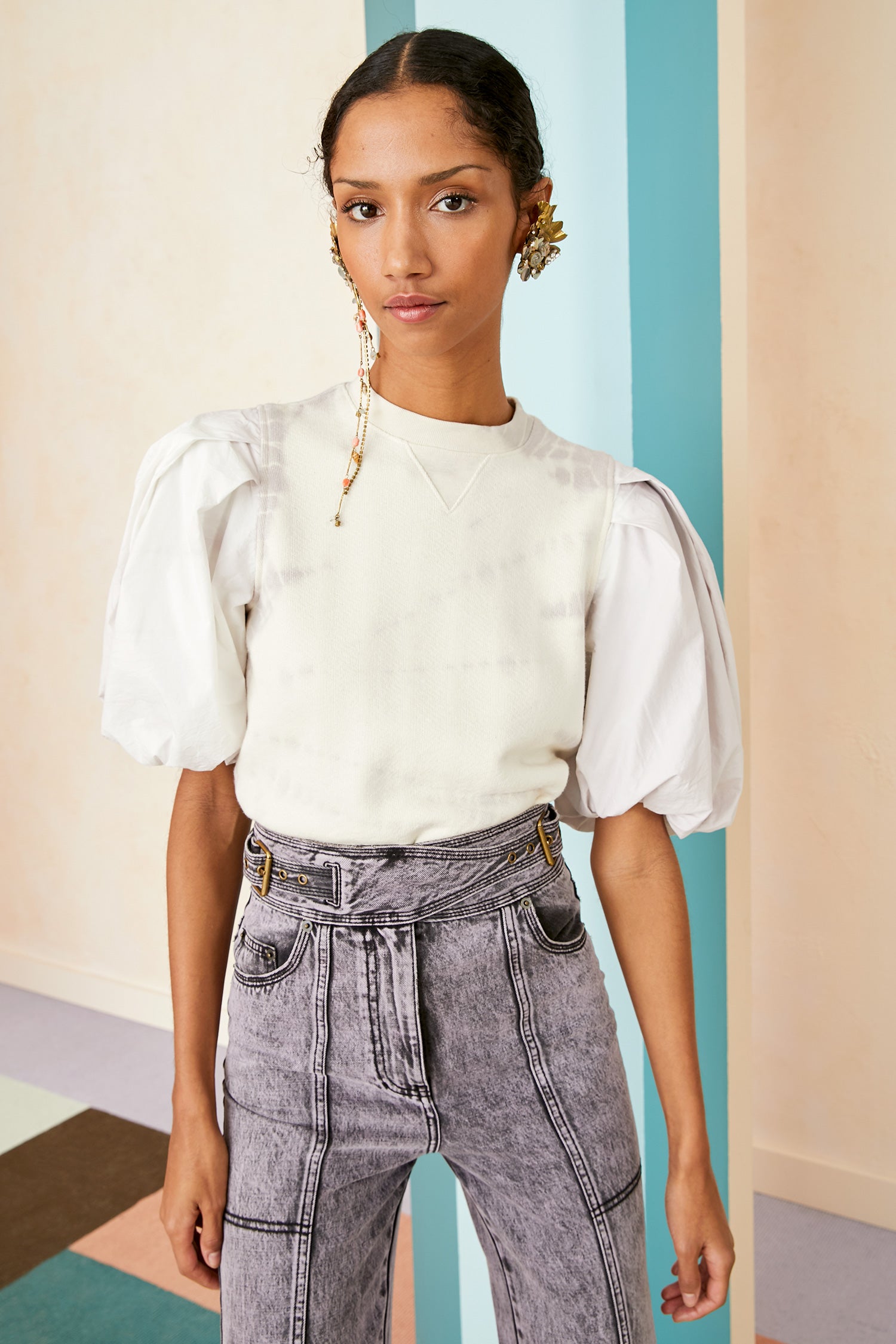 Ulla Johnson Elliot Pullover - Thistle Tie Dye