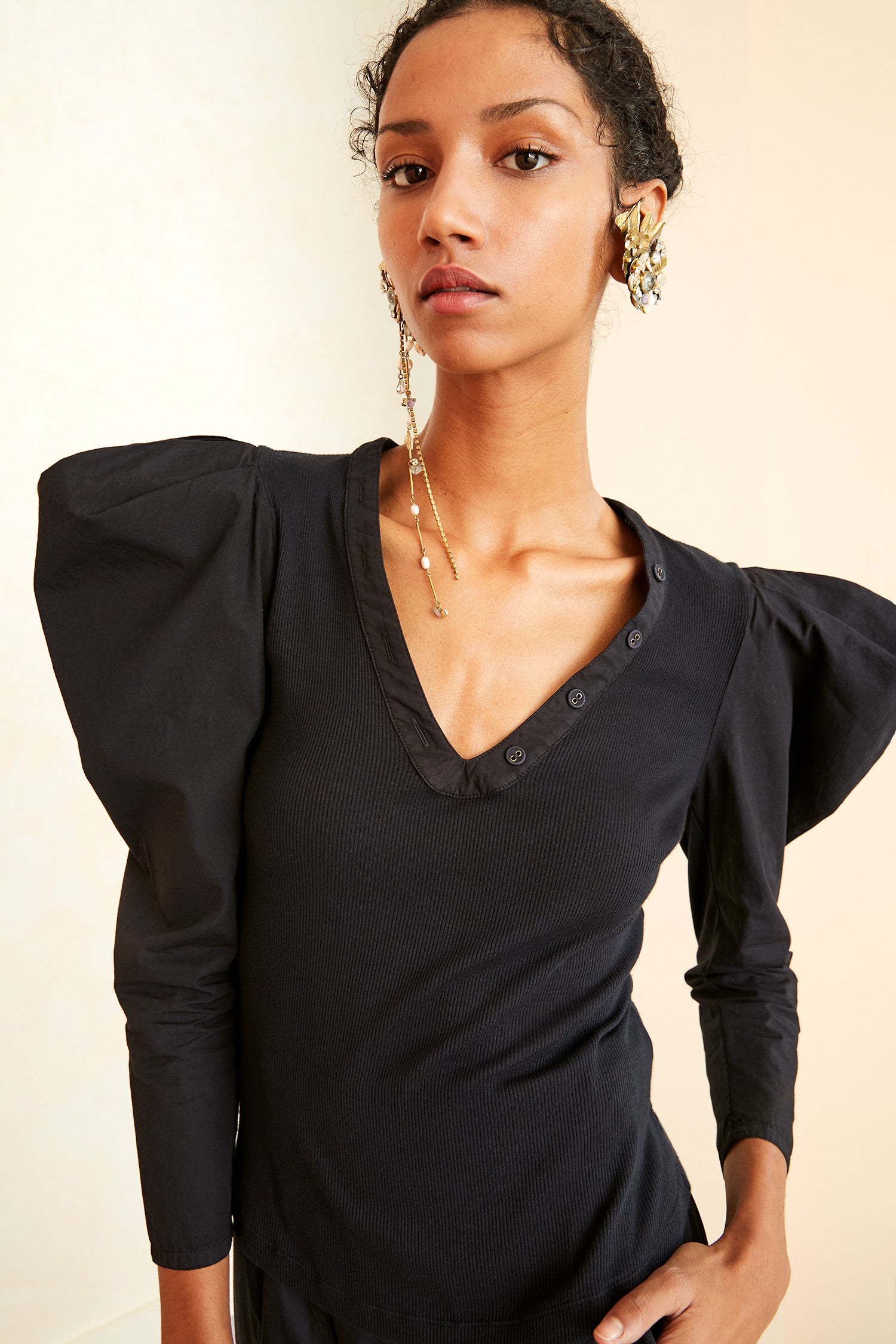 Ulla Johnson Flynn Top - Noir
